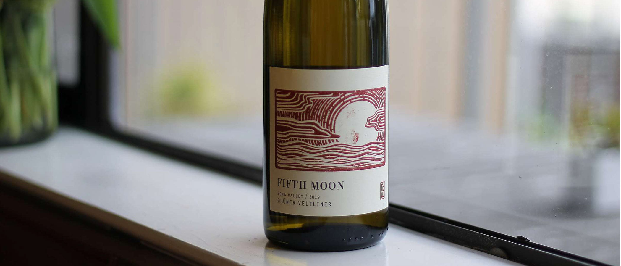 Gruner Veltliner by window
