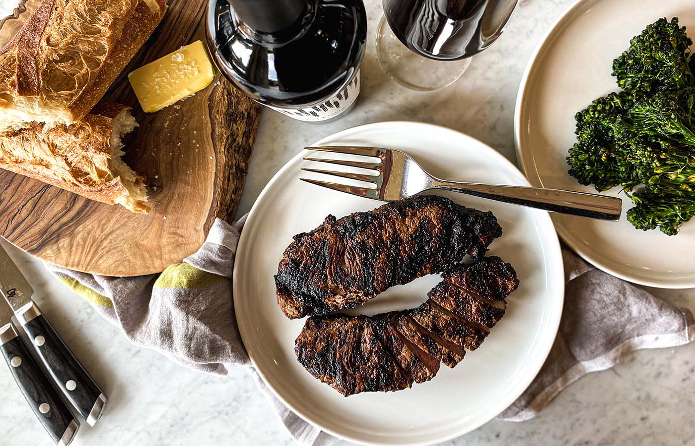 The Perfect Steak with Cabernet Sauvignon