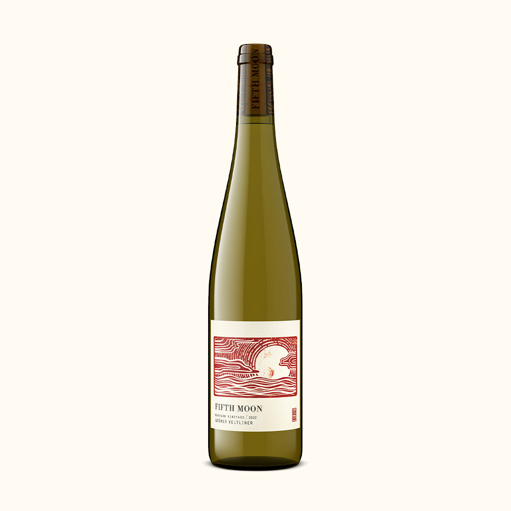 a bottle of california gruner veltliner