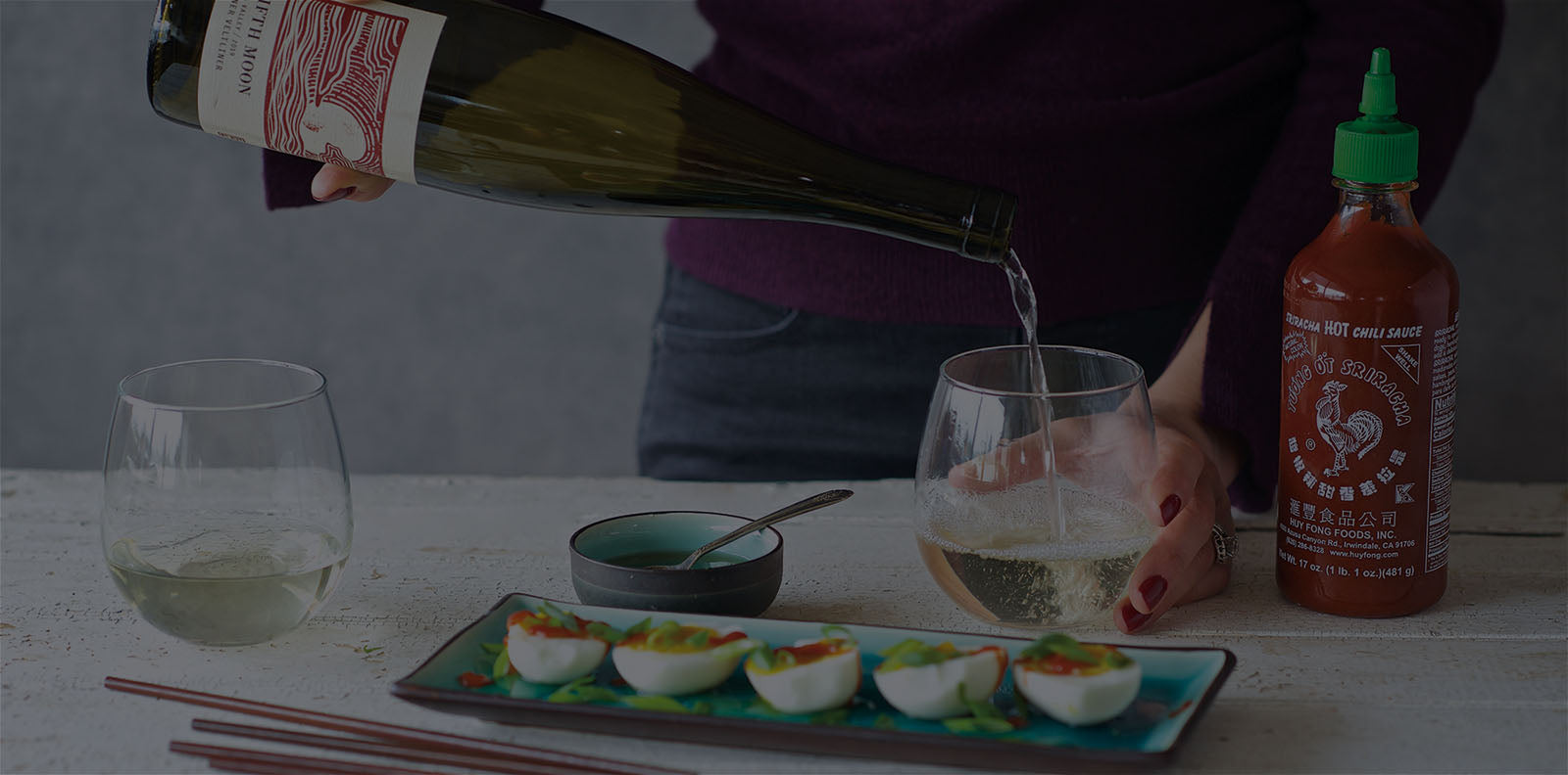 Fifth Moon wine paired with a recipe
