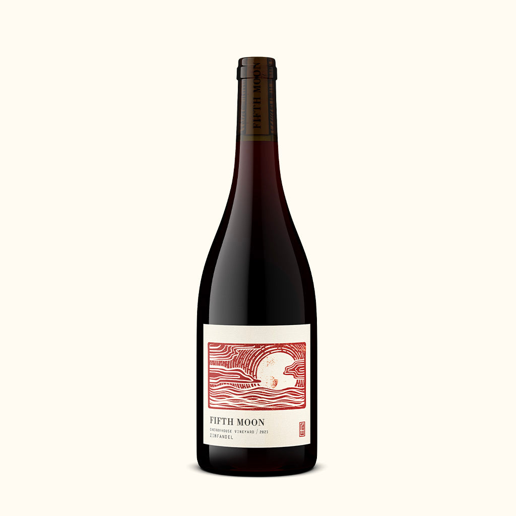 a bottle of fifth moon california zinfandel