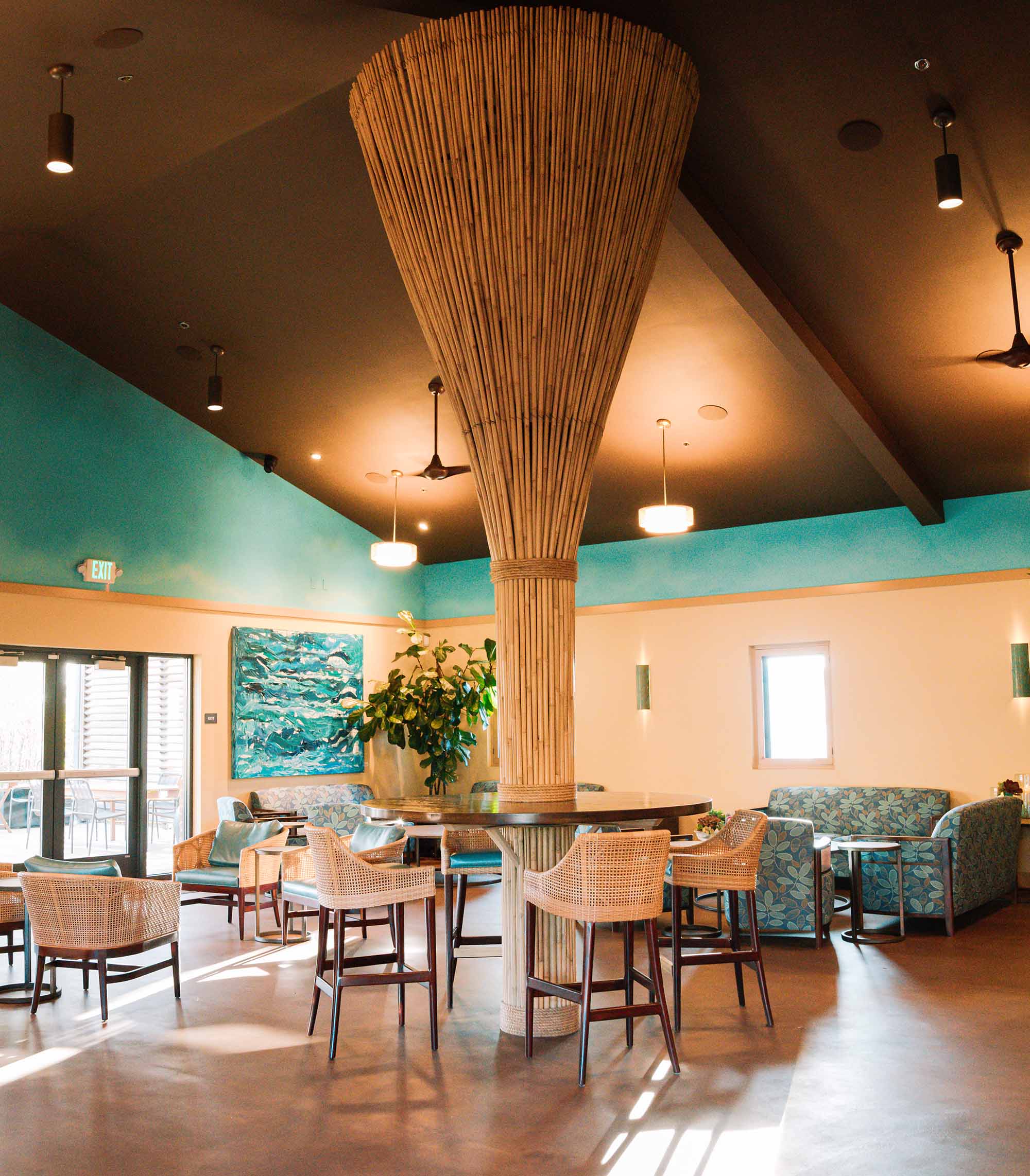 large indoor event space in the napa valley