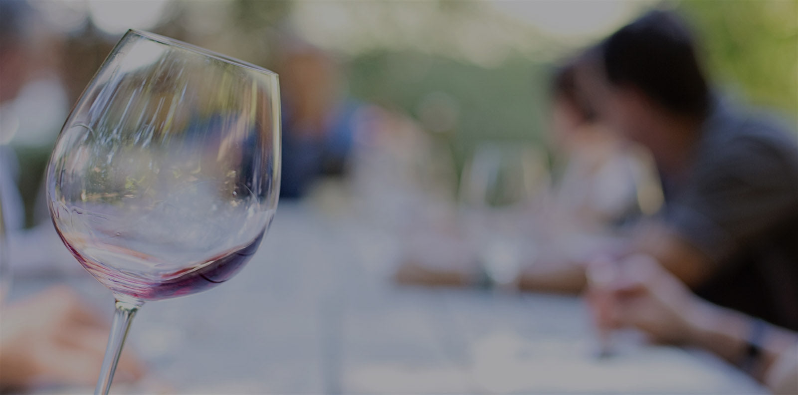 Glasses of RD Winery wine at a picnic