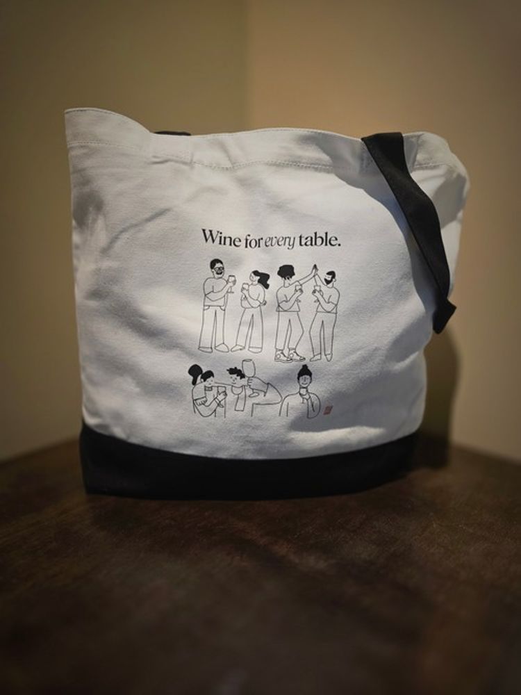 Tote bag - Wine For Every Table
