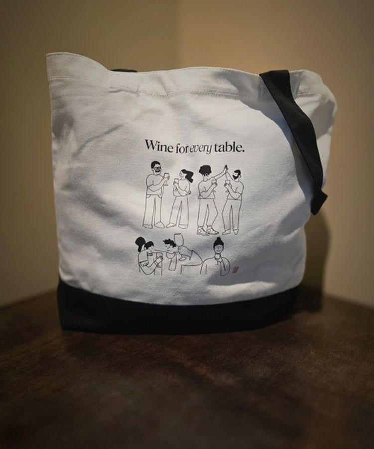 Tote bag - Wine For Every Table