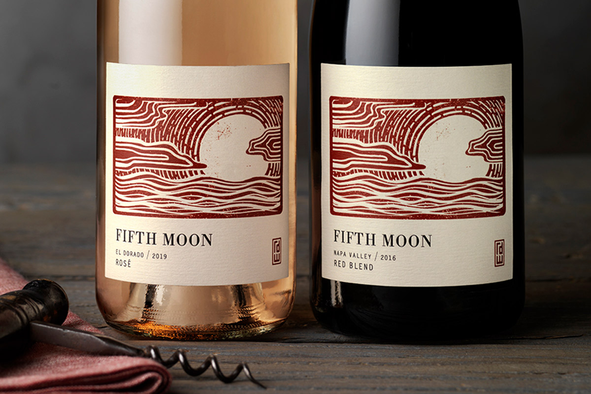 Fifth Moon label designs