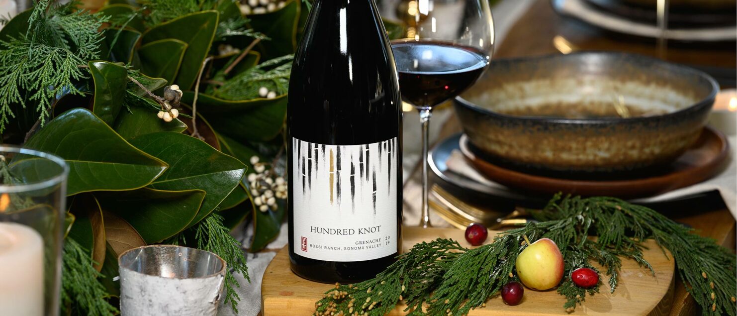 Grenache on a holiday table