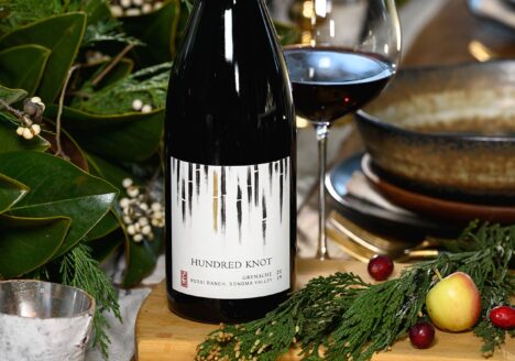 Grenache on a holiday table