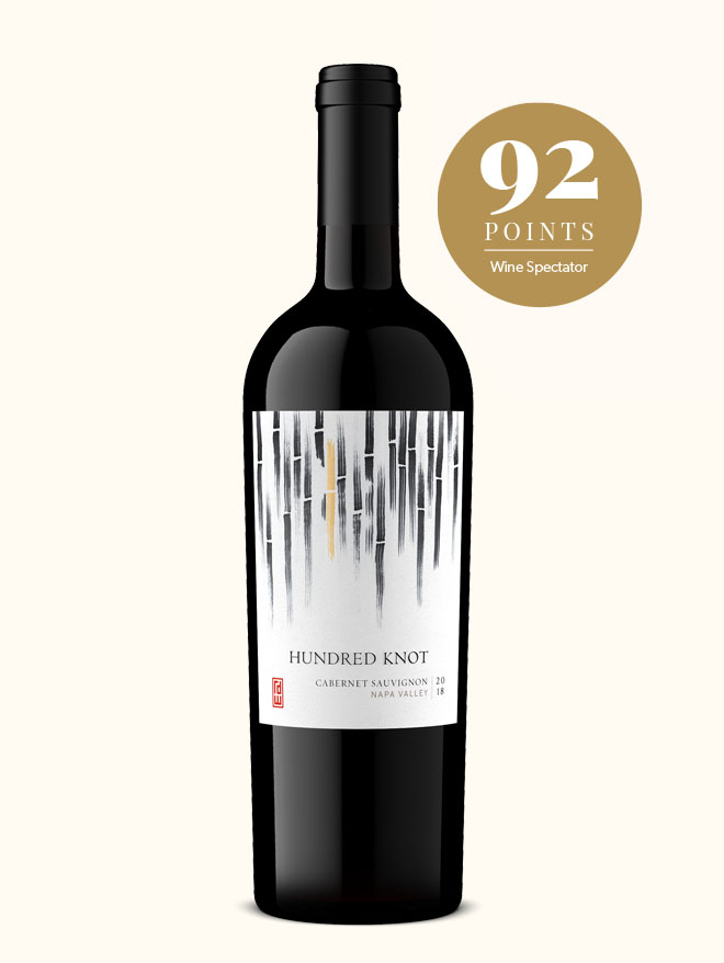 Hundred Knot cabernet sauvignon napa wine 2018