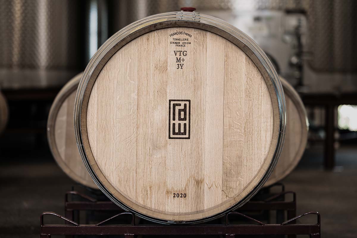 RD Winery wine barrel