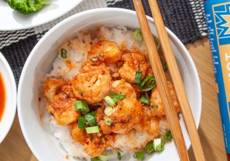 KPOP Sweet Honey Shrimp bowl