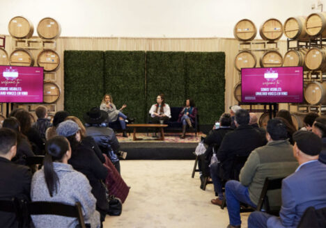 Panel and audience members at the 2022 LatinX Wine Summit