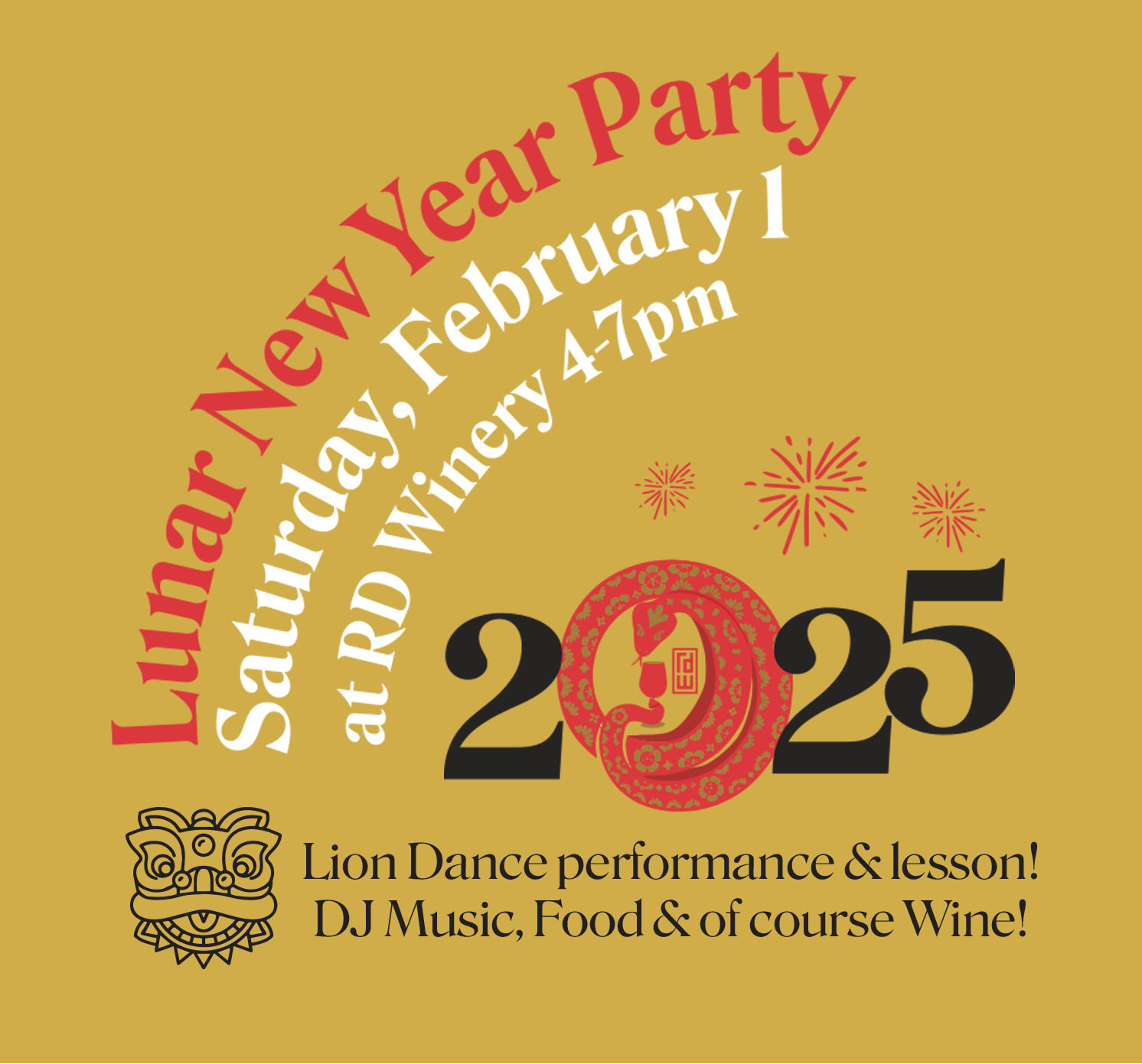 Lunar New Year winery party in Napa